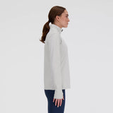 New Balance Womens Space Dye Quarter Zip Pullover
