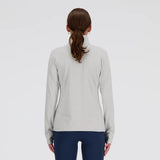 New Balance Womens Space Dye Quarter Zip Pullover