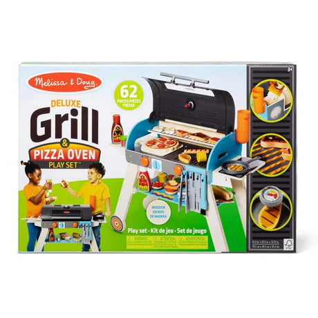 Melissa and Doug - Deluxe Grill & Pizza Play Set