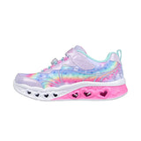 Skechers Kids Flutter Heart Lights - Groovy Swirl