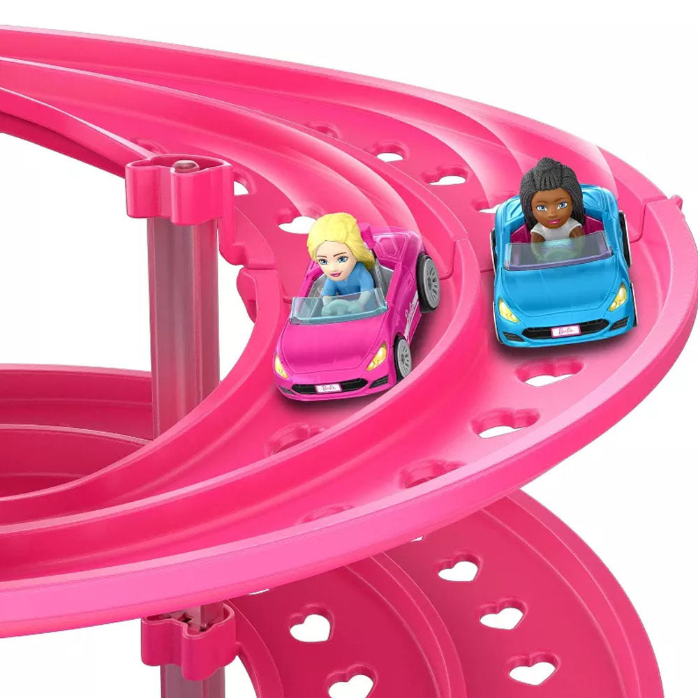 Hot Wheels Racer Verse Barbie Spiral Race