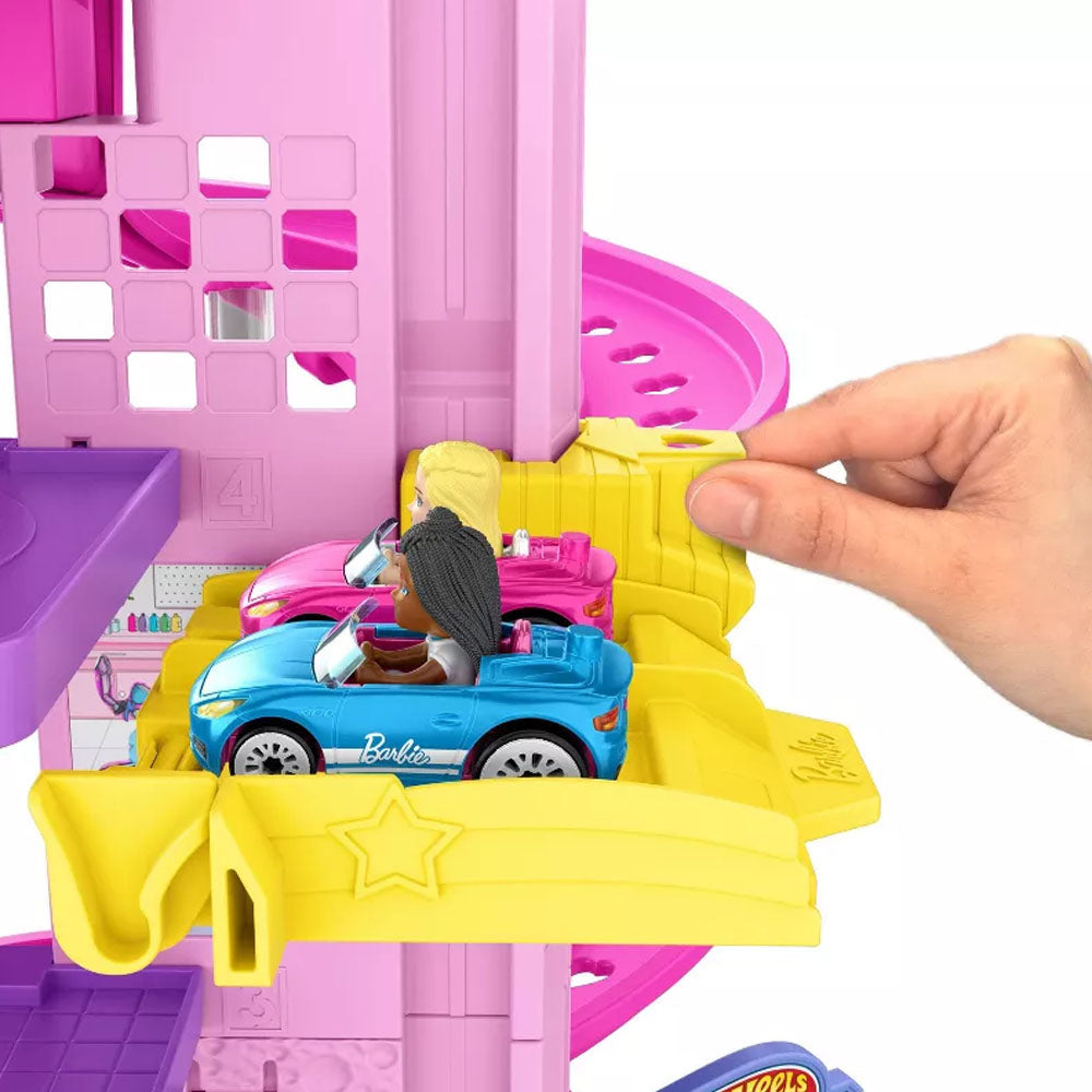 Hot Wheels Racer Verse Barbie Spiral Race