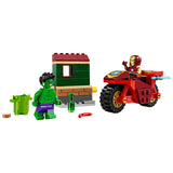LEGO Marvel Iron Man With Bike And The Hulk - 76287