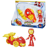 Marvel Spidey And His Amazing Friends - Iron Man Iron Racer