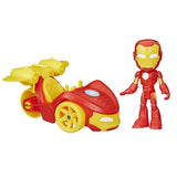 Marvel Spidey And His Amazing Friends - Iron Man Iron Racer