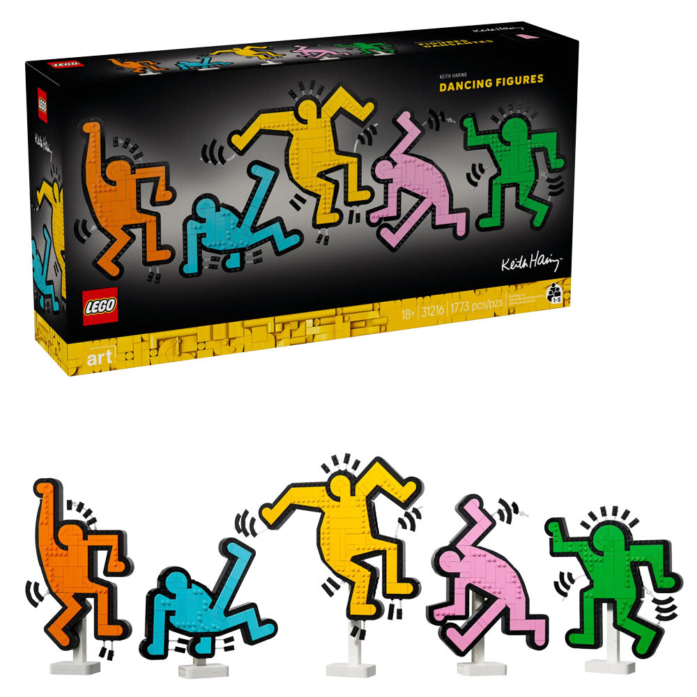 LEGO Art Keith Haring Dancing Figures - 31216