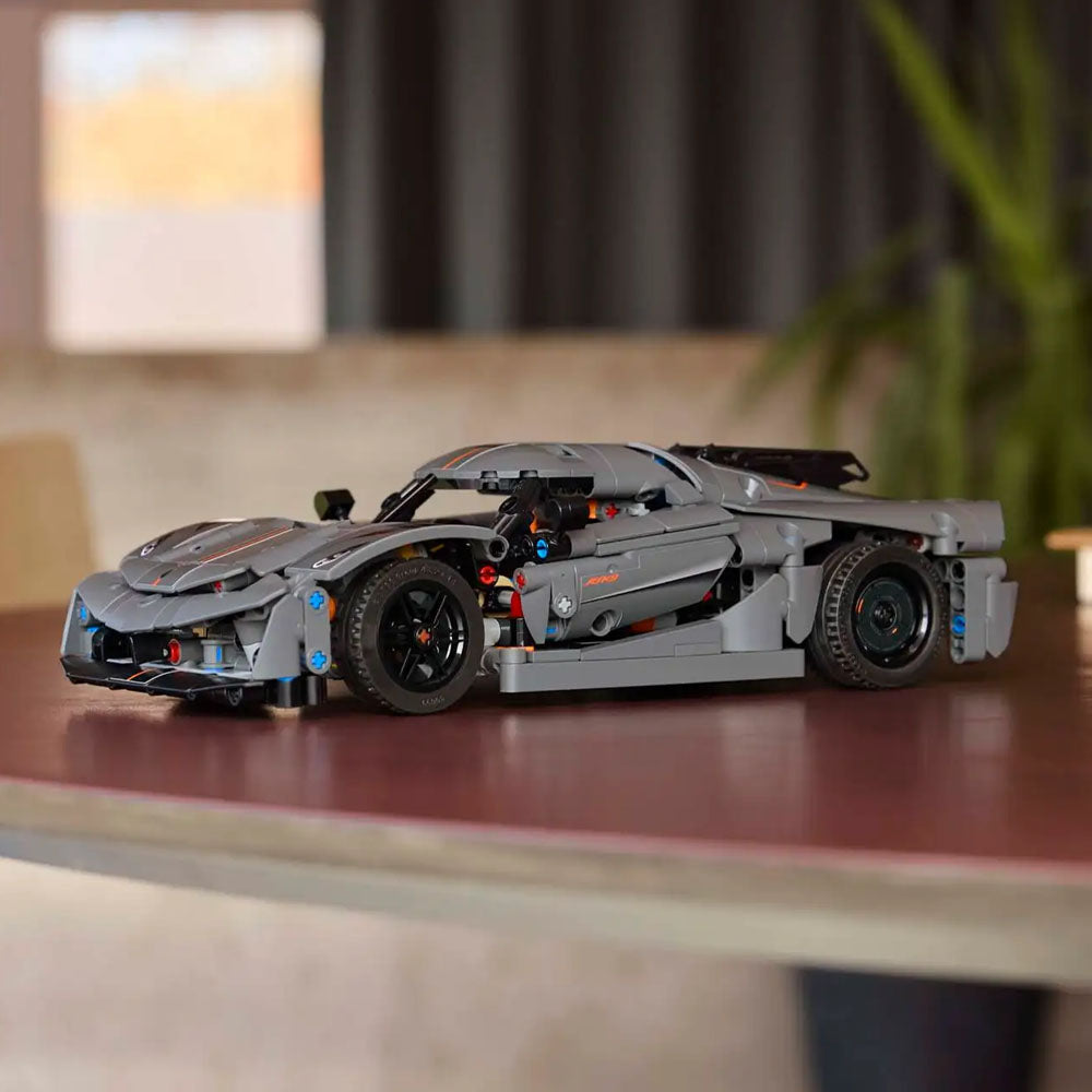 LEGO Technic Koennigsegg Jesko Absolut Gray Hypercar - 42173