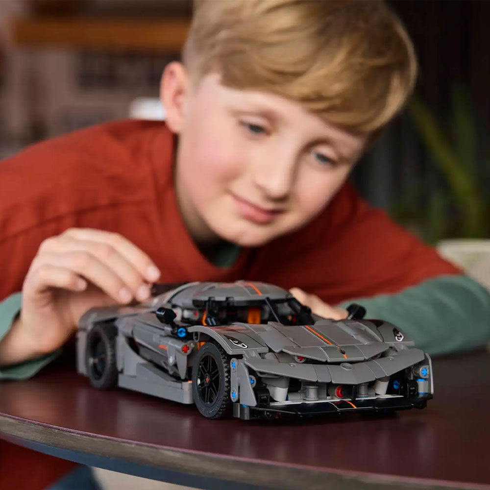 LEGO Technic Koennigsegg Jesko Absolut Gray Hypercar - 42173