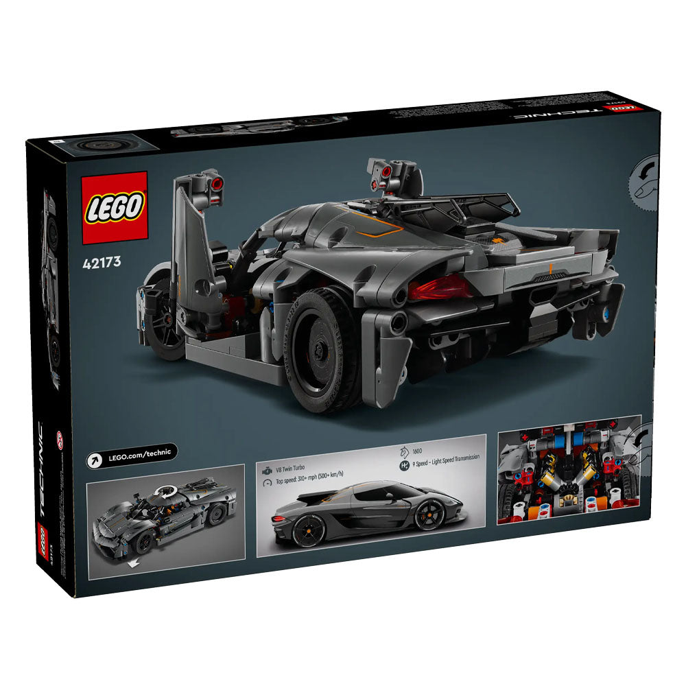 LEGO Technic Koennigsegg Jesko Absolut Gray Hypercar - 42173