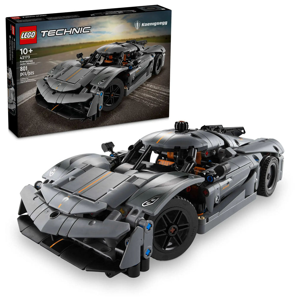 LEGO Technic Koennigsegg Jesko Absolut Gray Hypercar - 42173