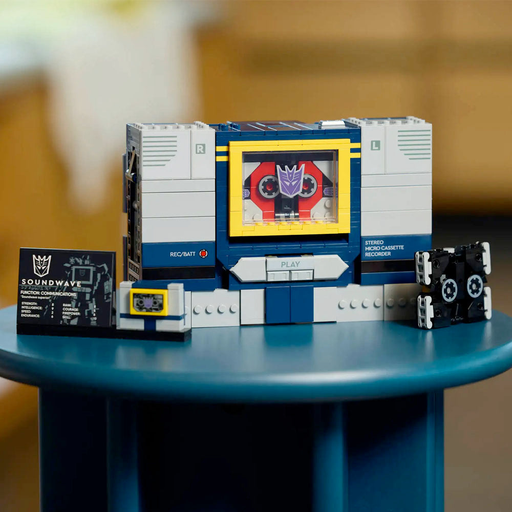LEGO Icons Transformers Soundwave - 10358