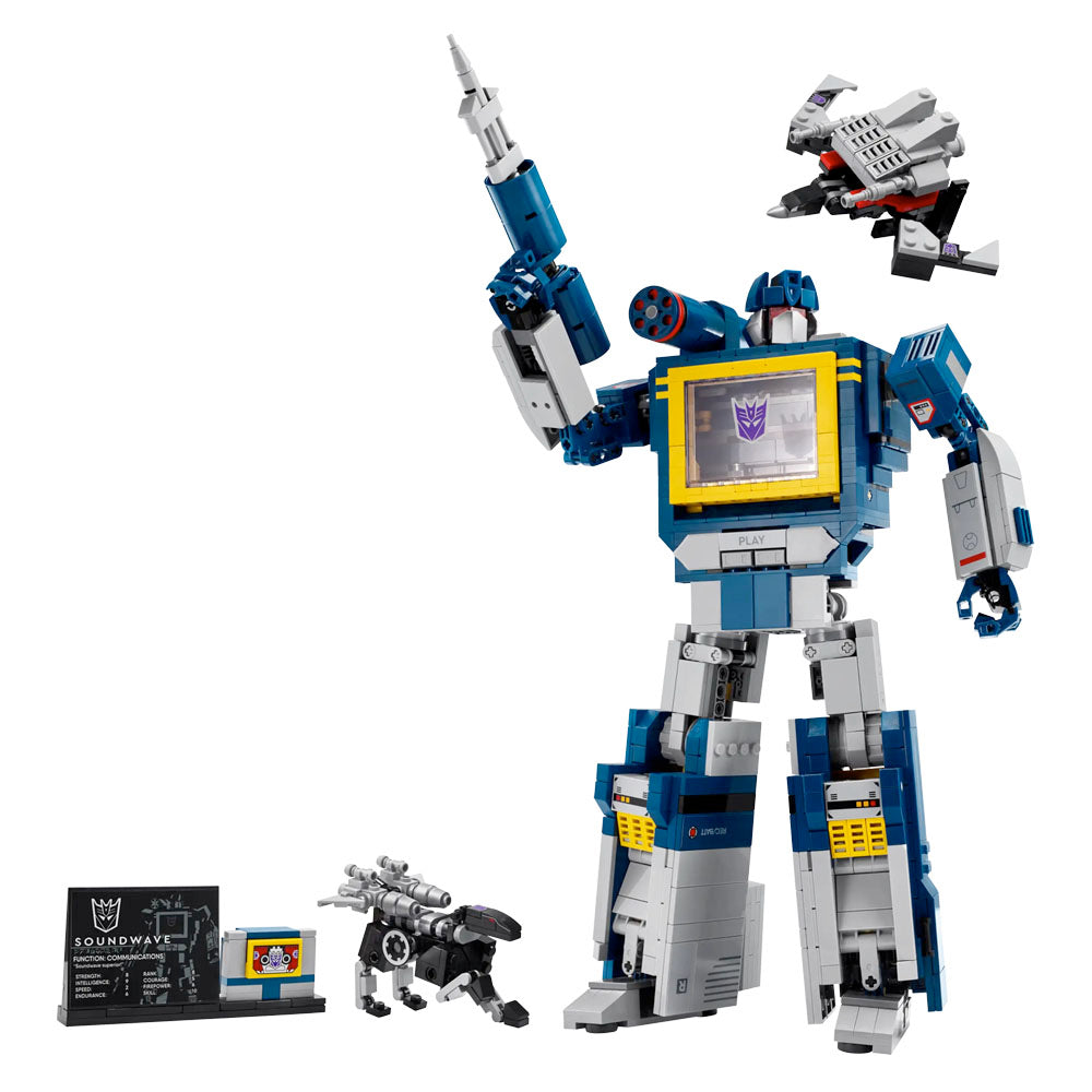 LEGO Icons Transformers Soundwave - 10358