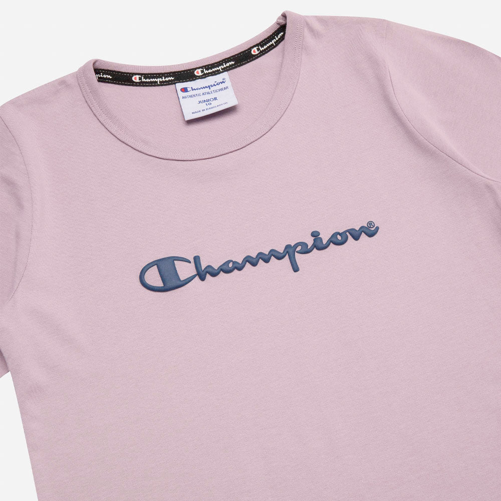 Champion Kids Puff Script Tee