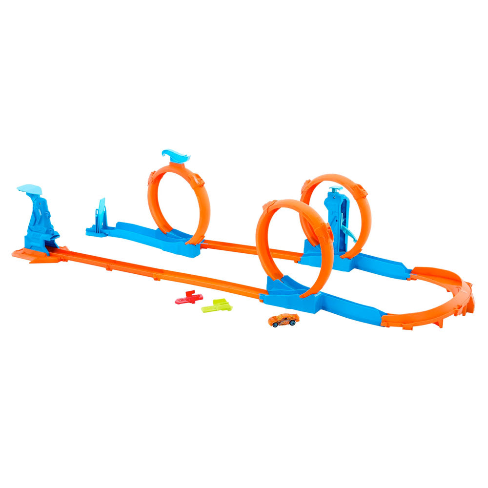 Hot Wheels Track Creator Triple Loop Speed Kit