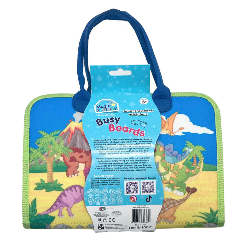 Magic Sensory Busy Boards Blue