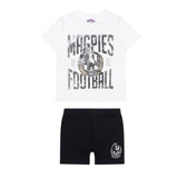 AFL Kids Pyjamas Set Collingwood Magpies