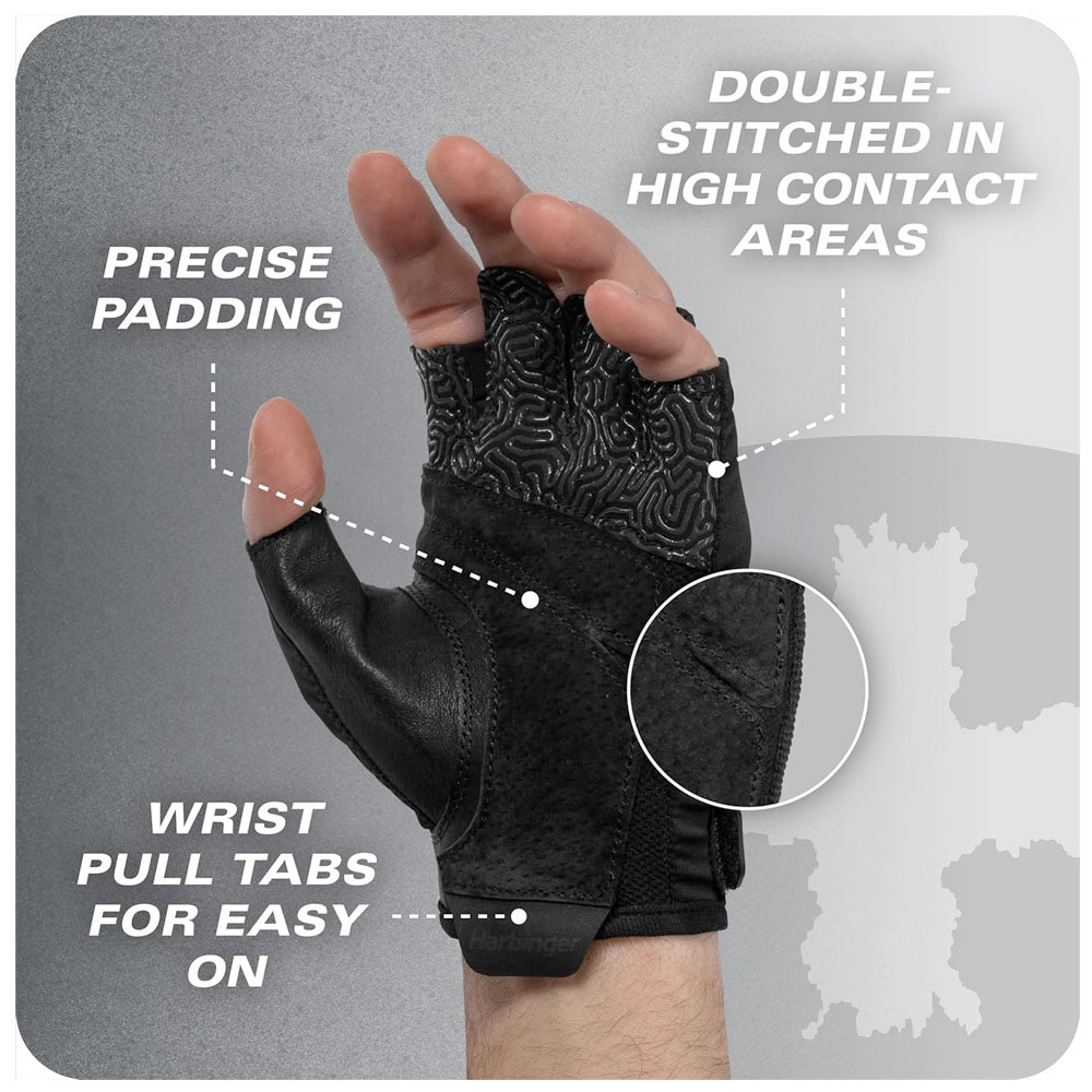 Harbinger Mens Pro 3.0 Gloves