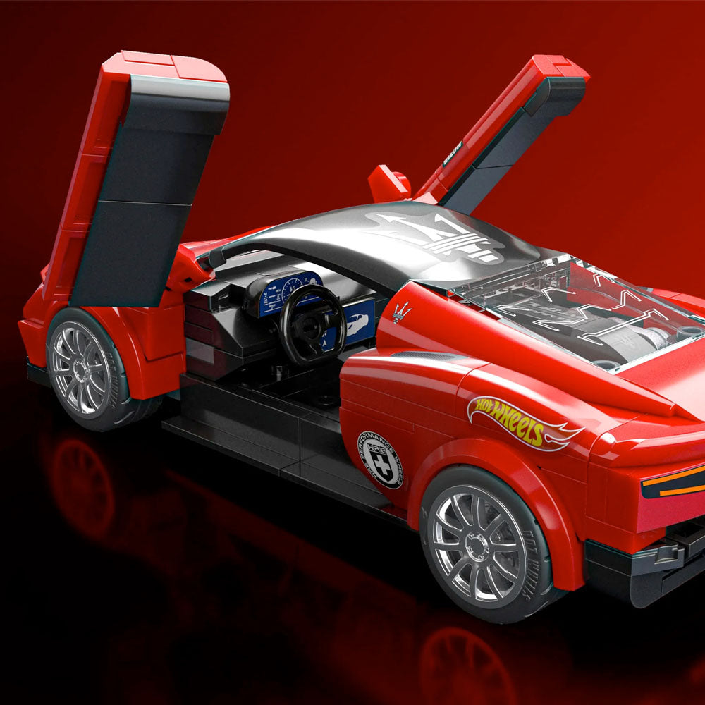 Mattel Brick Shop Hot Wheels Speed Maserati MC20