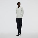 New Balance Mens Space Dye Quarter Zip Pullover