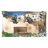 World Peacekeepers Military Assault Unit With 2 Figures