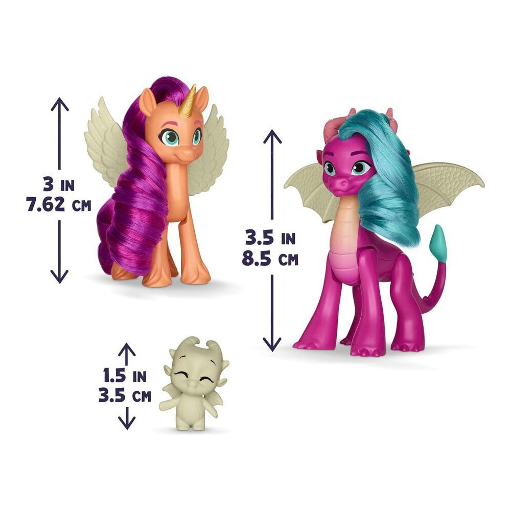 My Little Pony Dragon Light Reveal 3 Pack