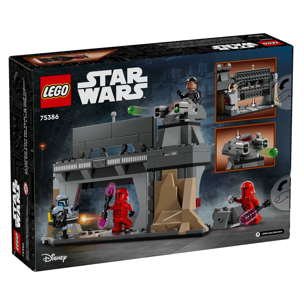 LEGO Star Wars Paz Vizsla and Moff Gideon Battle - 75386