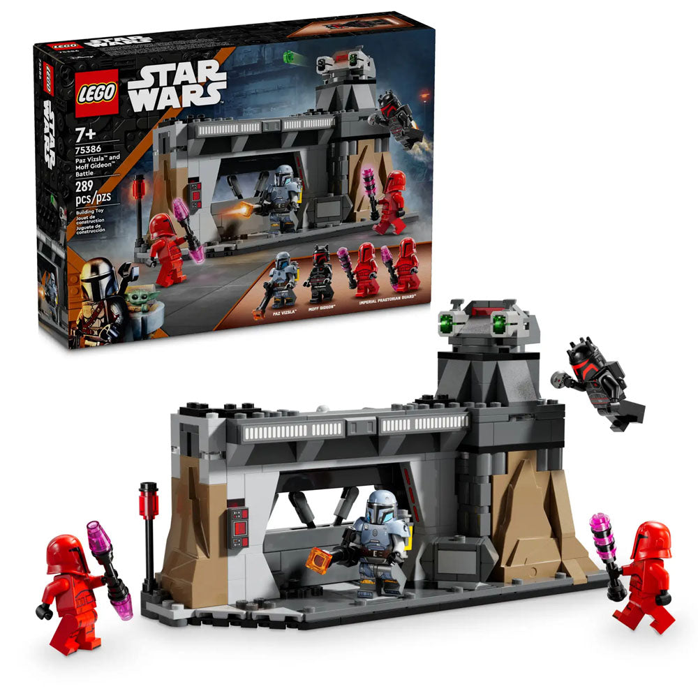 LEGO Star Wars Paz Vizsla and Moff Gideon Battle - 75386
