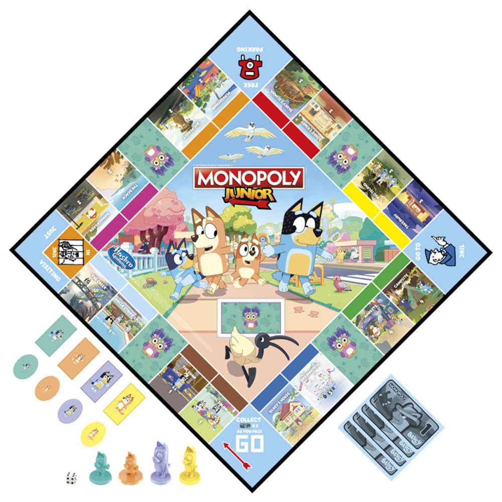 Monopoly Junior Bluey
