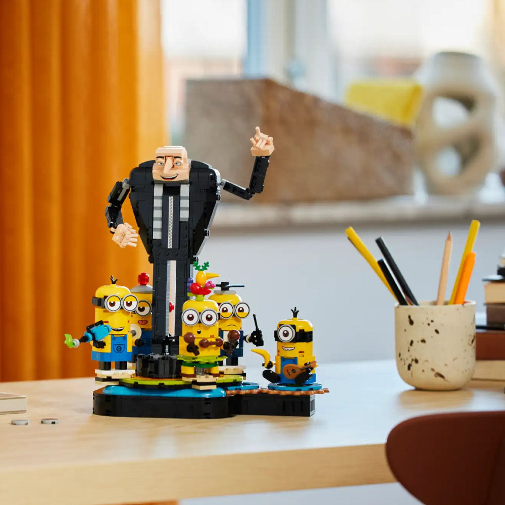 LEGO Despicable Me 4 Brick-Built Gru And Minions - 75582