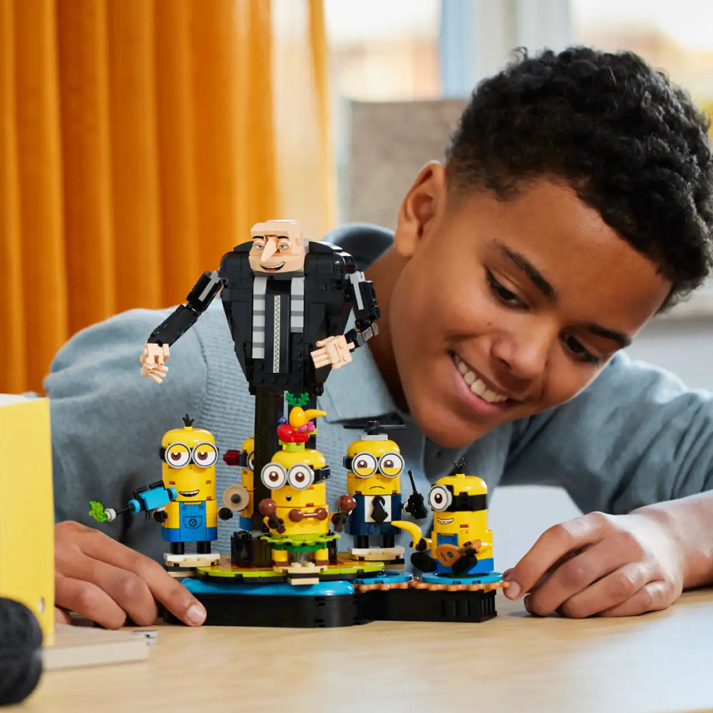 LEGO Despicable Me 4 Brick-Built Gru And Minions - 75582