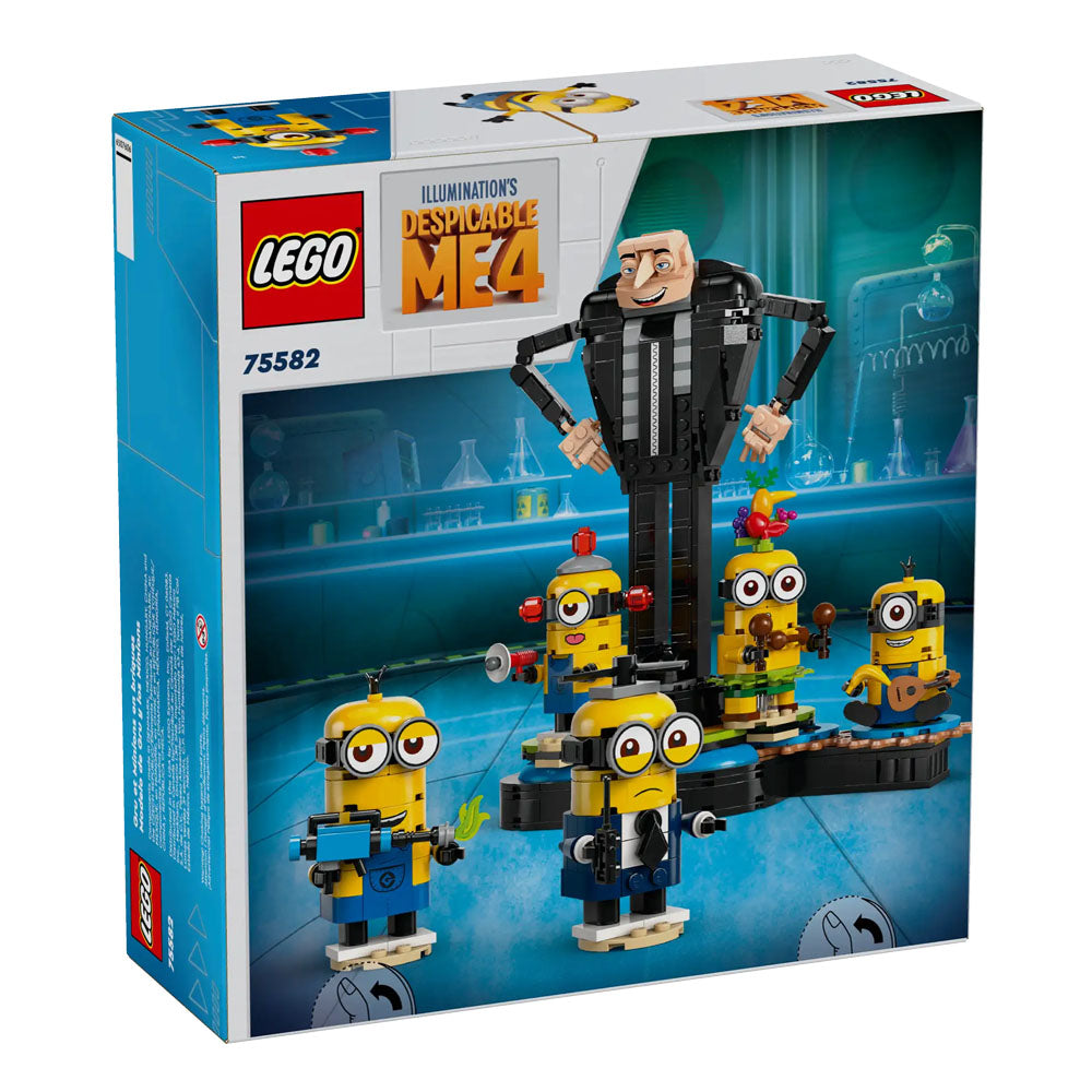 LEGO Despicable Me 4 Brick-Built Gru And Minions - 75582