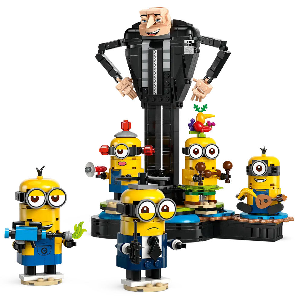 LEGO Despicable Me 4 Brick-Built Gru And Minions - 75582