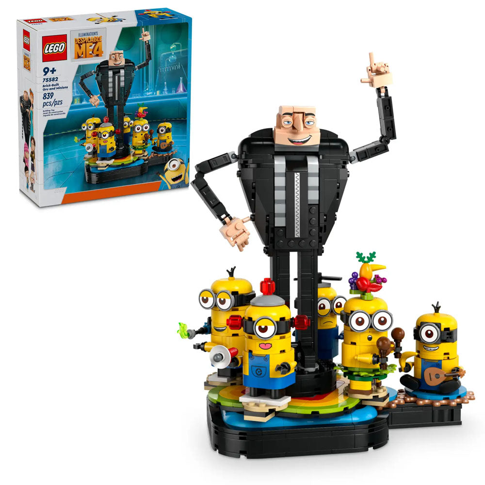 LEGO Despicable Me 4 Brick-Built Gru And Minions - 75582