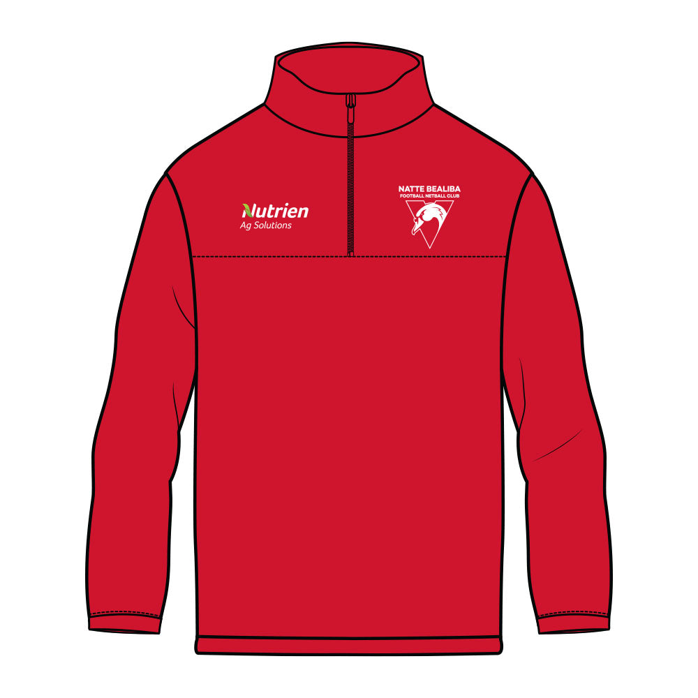 Quarter Zip Polar Fleece Up Natte Bealiba FC