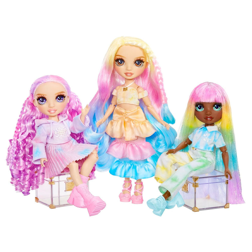 Rainbow High Watercolor & Create Doll With Brown Eyes