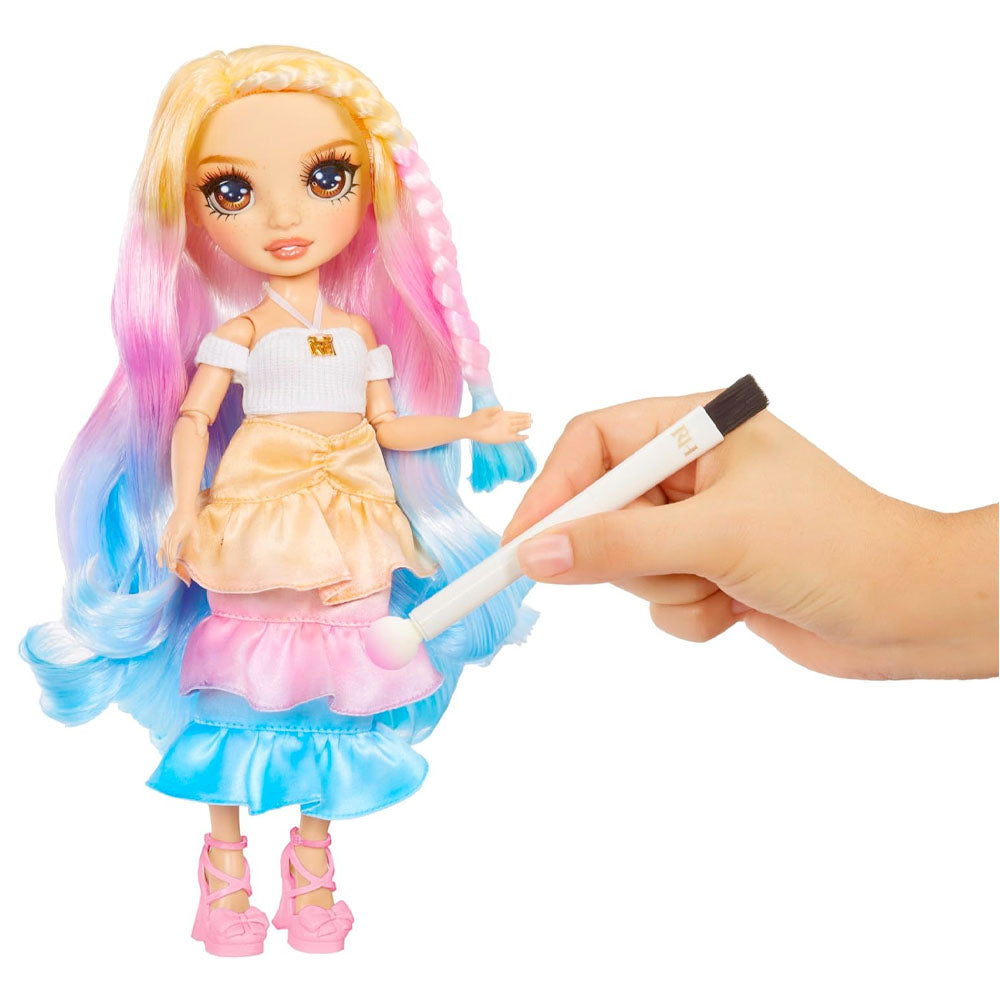 Rainbow High Watercolor & Create Doll With Brown Eyes