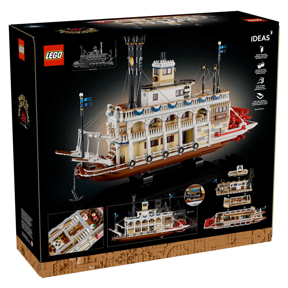LEGO Ideas River Steam Boat - 21356