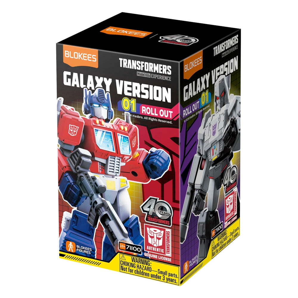 Blokees Transformers Blind Box Galaxy Version 01 Roll Out Model Kit