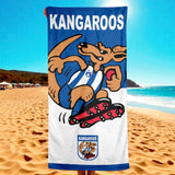 AFL Jumbo Beach Towel - North Melbourne Kangaroos