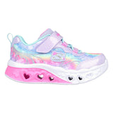 Skechers Infants Flutter Heart Lights - Groovy Swirl