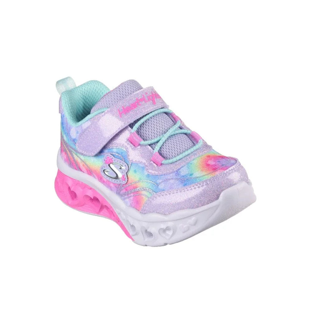 Skechers Infants Flutter Heart Lights - Groovy Swirl