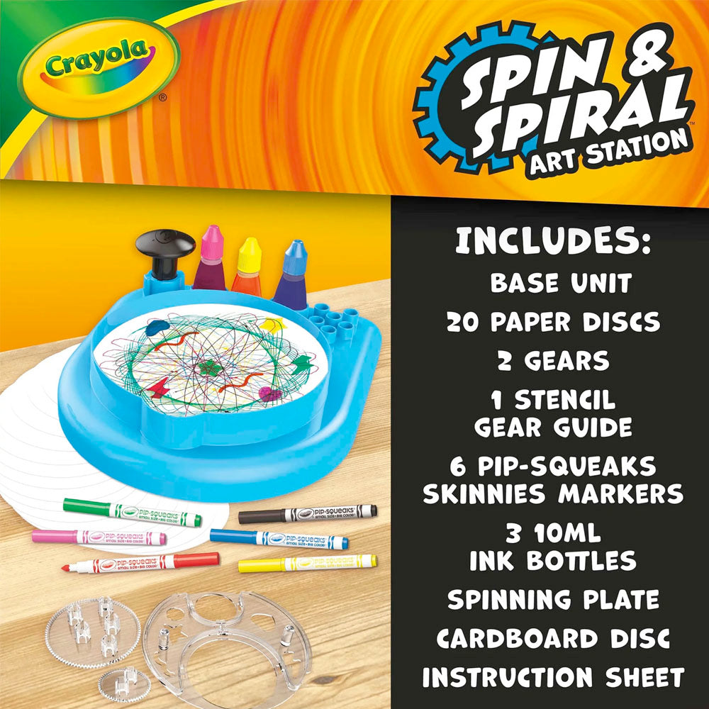 Crayola Spin And Spiral Art Station