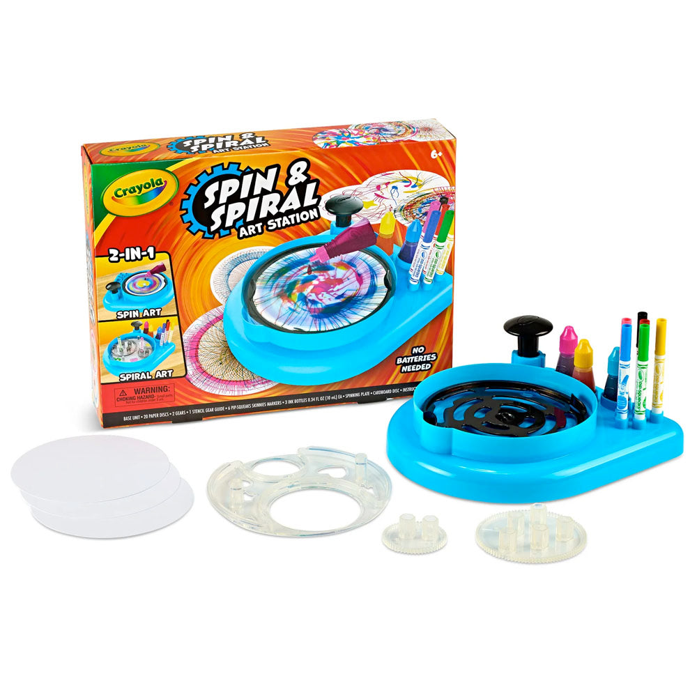 Crayola Spin And Spiral Art Station