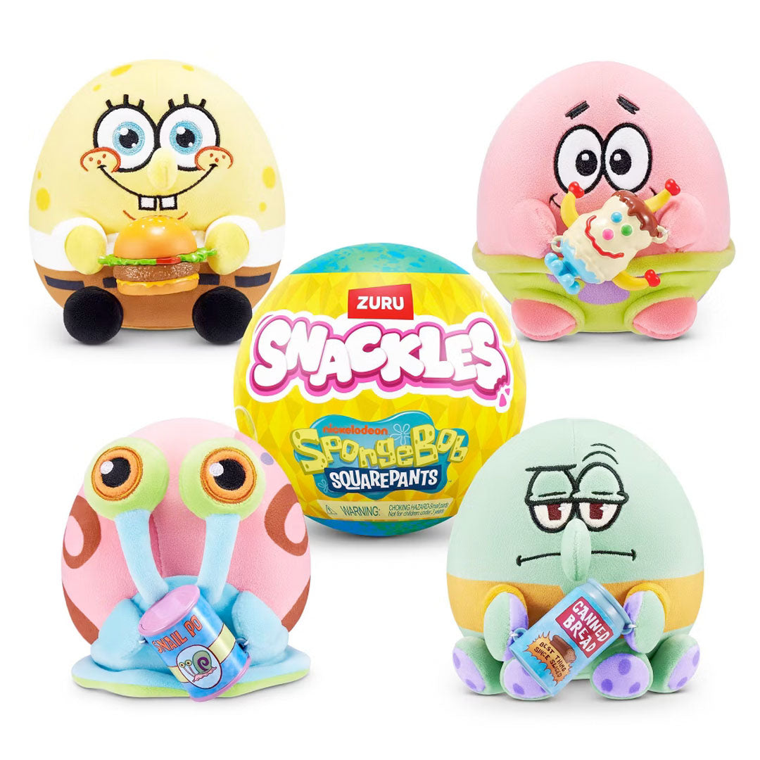 Zuru Spongebob Squarepants Snackles 5 Inch Capsule