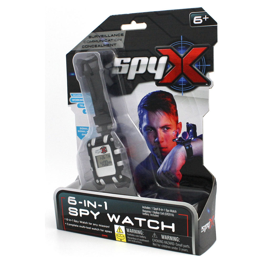SpyX 6-in-1 Spy Watch
