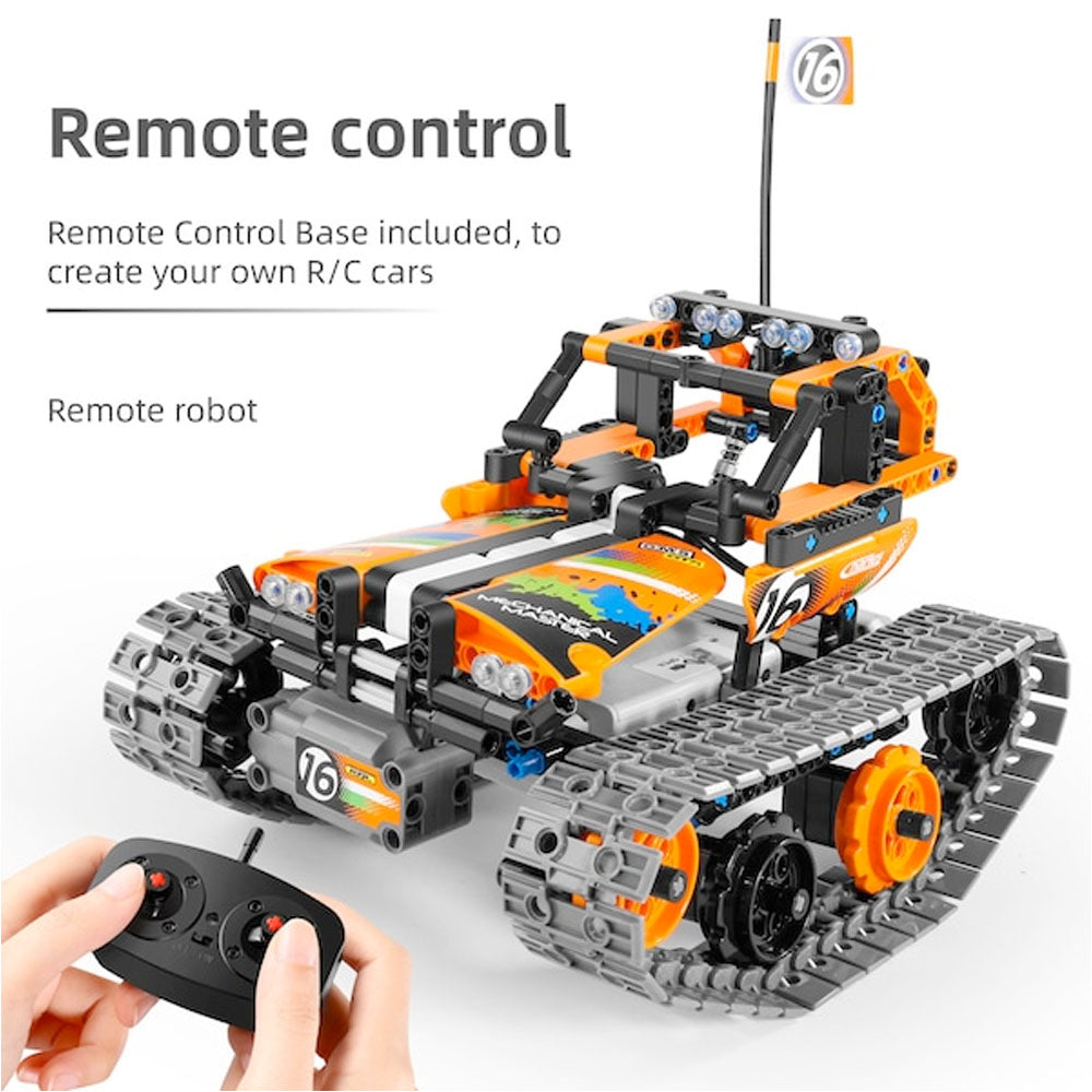 iM.Master Mechanical Master R/C High Speed Stunt Car 3 in 1 building Blocks 392 Pcs