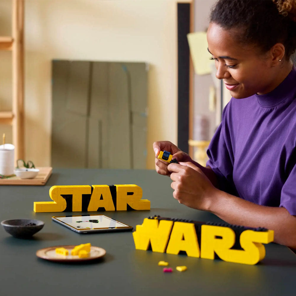 LEGO Star Wars Brick - Built Star Wars Logo - 75407