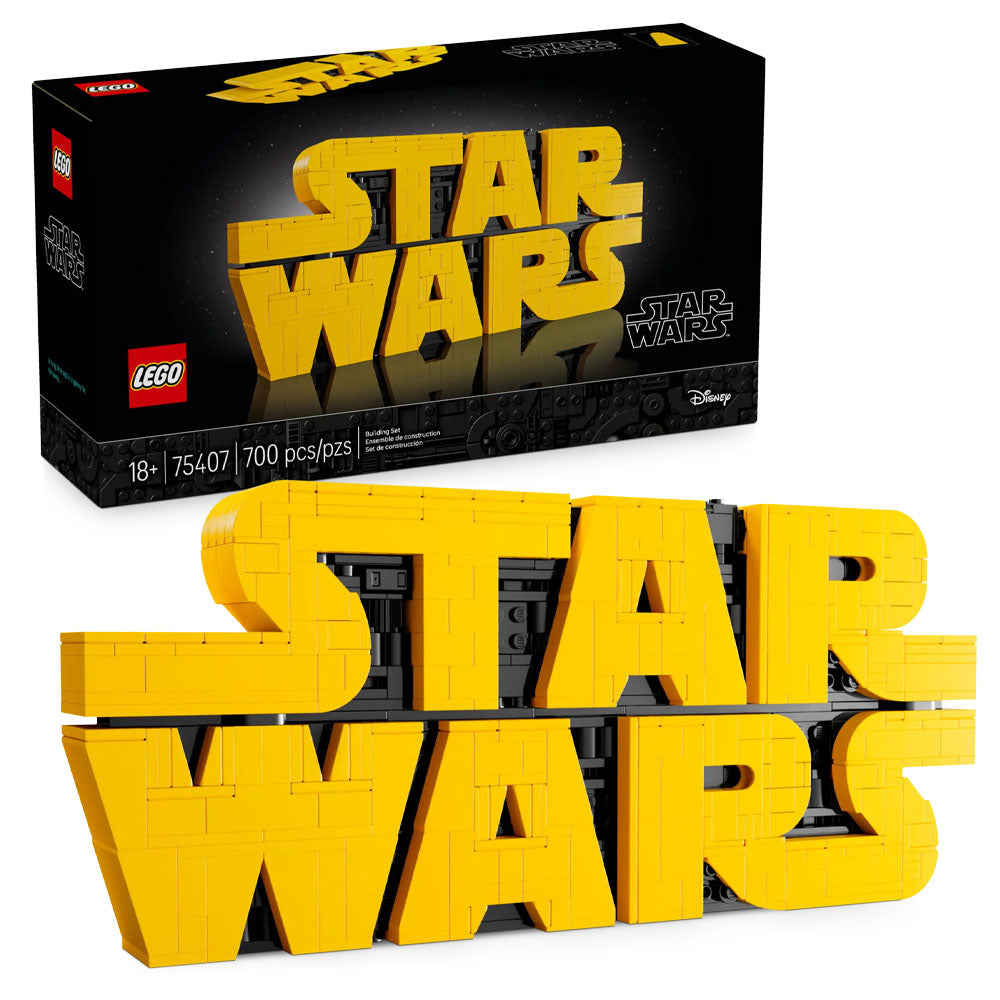 LEGO Star Wars Brick - Built Star Wars Logo - 75407