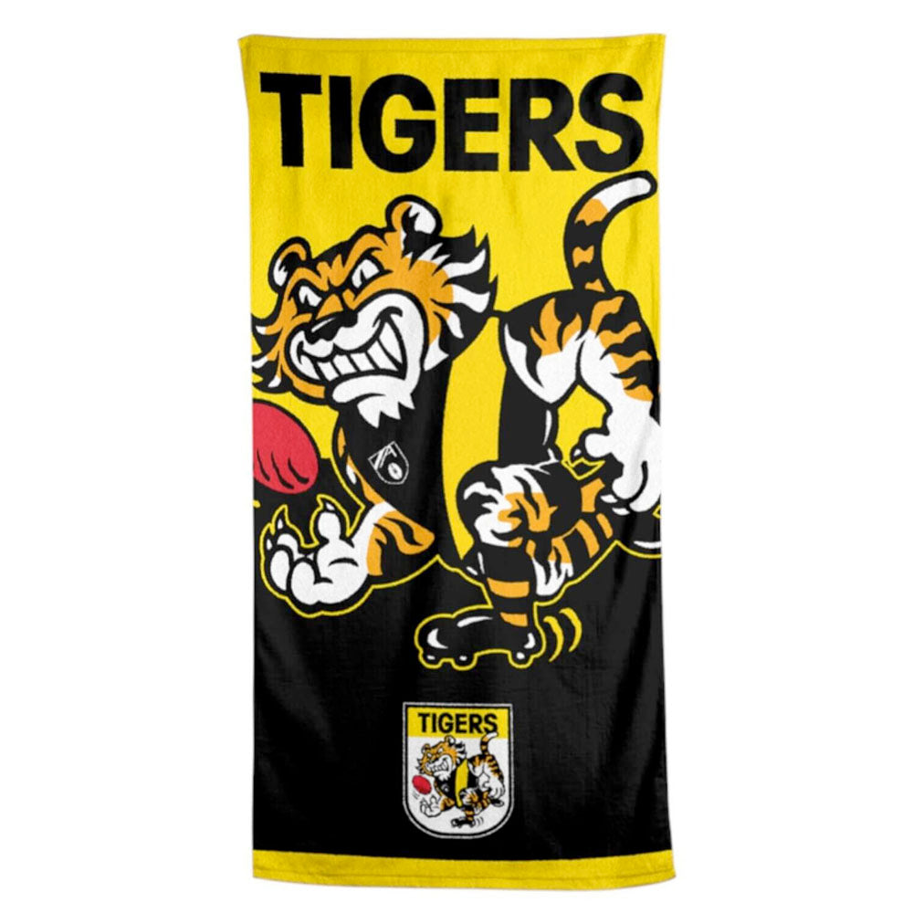AFL Jumbo Beach Towel - Richmond Tigers