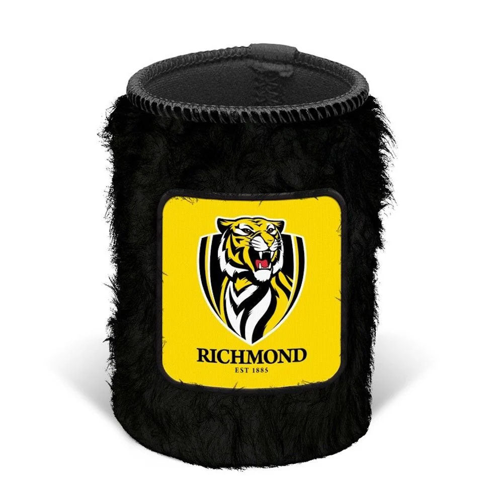 AFL Richmond Fluffy Can Cooler